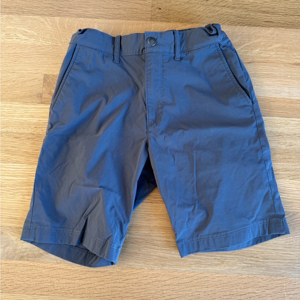 Crewcuts Grey Flat Front Shorts